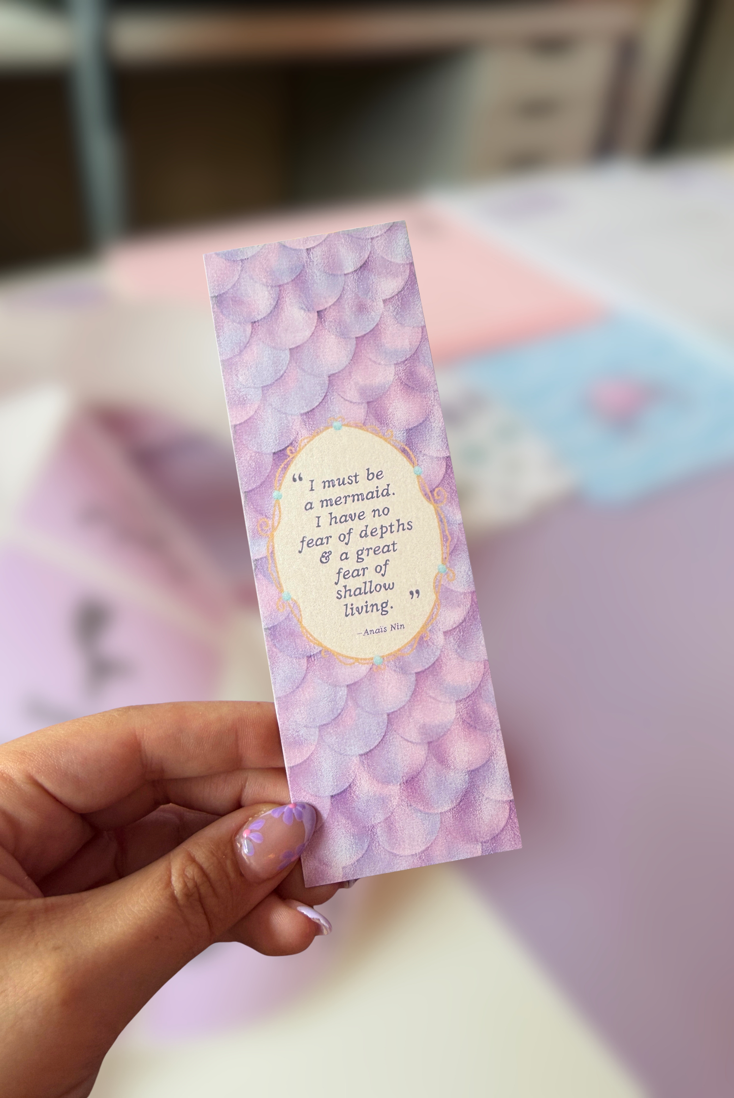 I Must Be A Mermaid Bookmark
