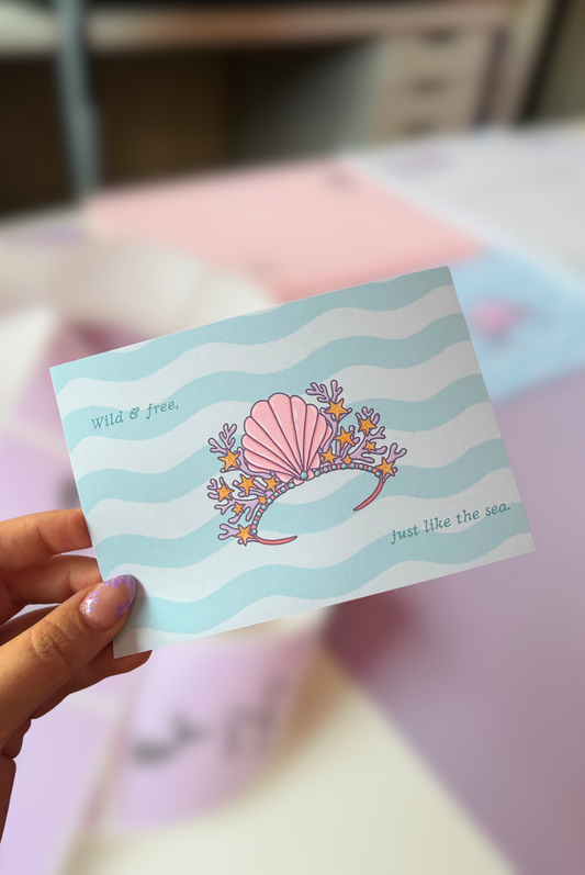 Wild & Free Postcard