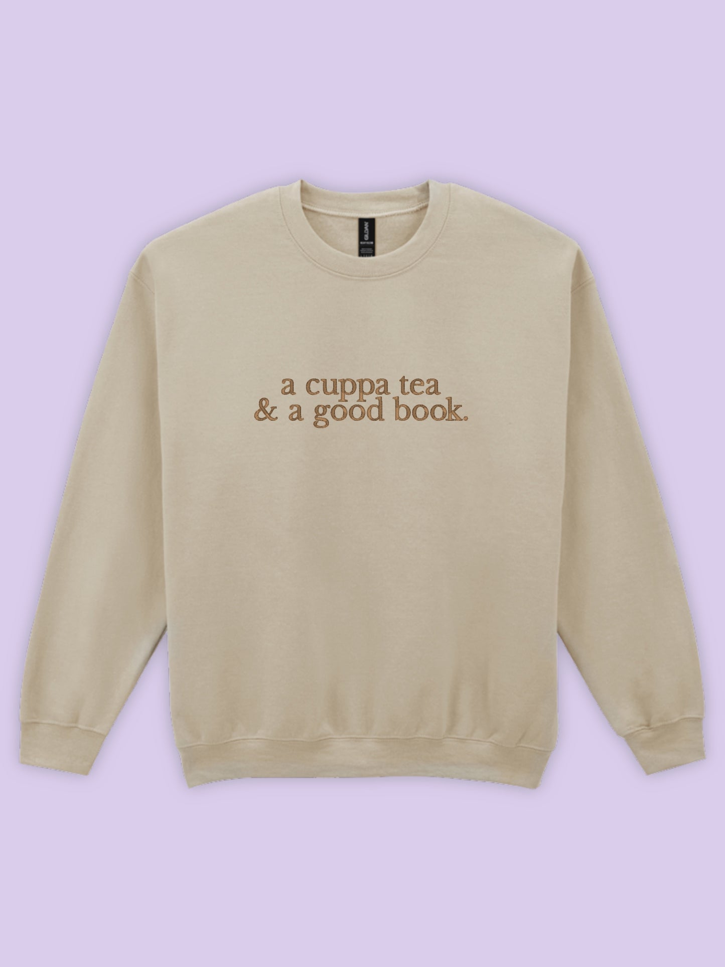 Custom Books & Beverage Embroidered Sweatshirt