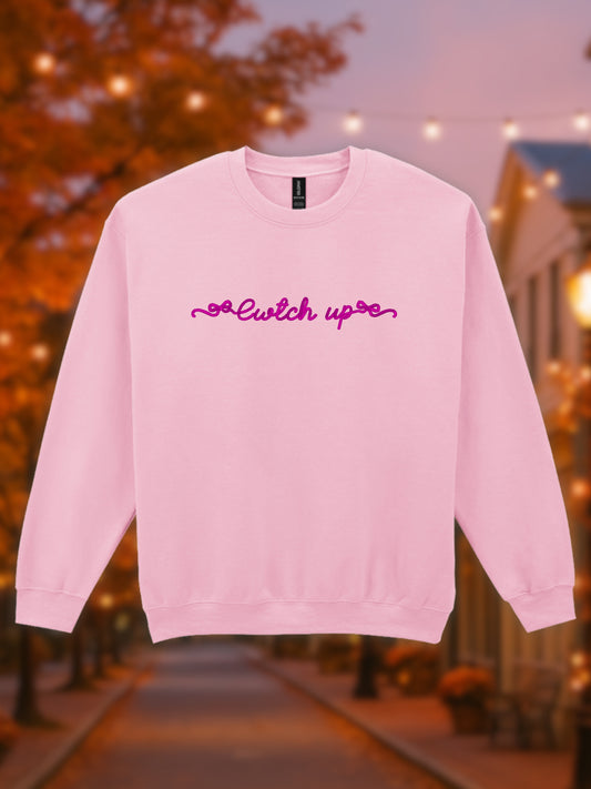 Cwtch Up Embroidered Sweatshirt