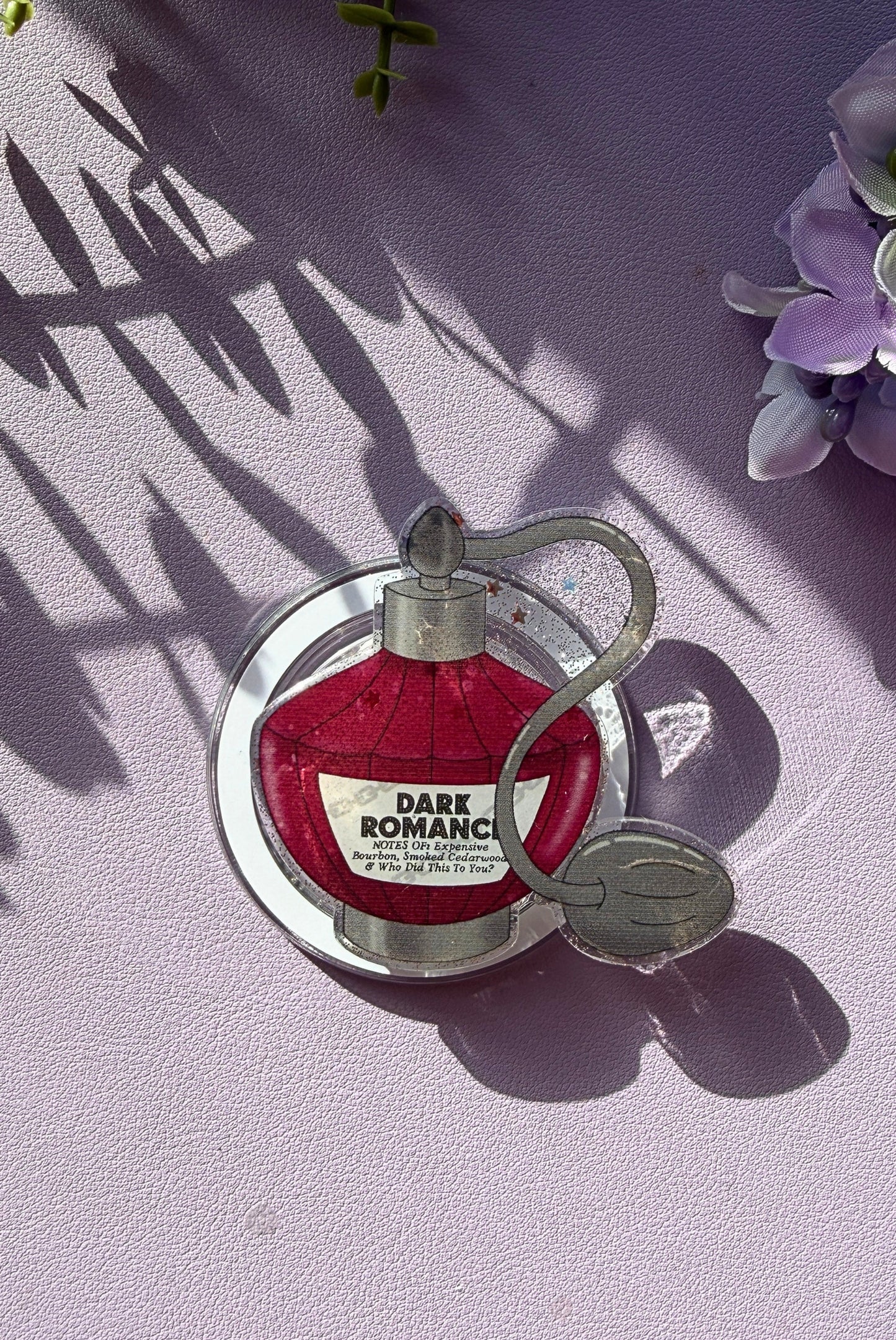 Dark Romance Perfume Bottle Magnetic e-Reader & Phone Grip