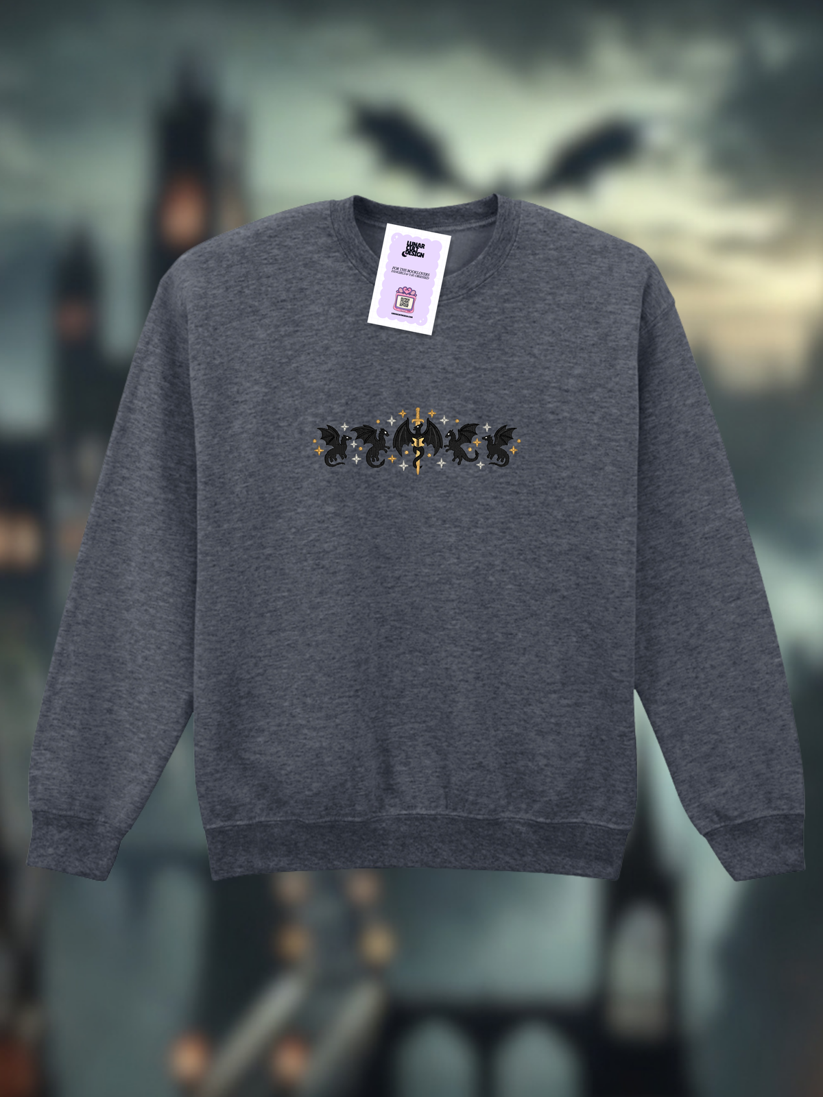 Dragonbound Embroidered Sweatshirt