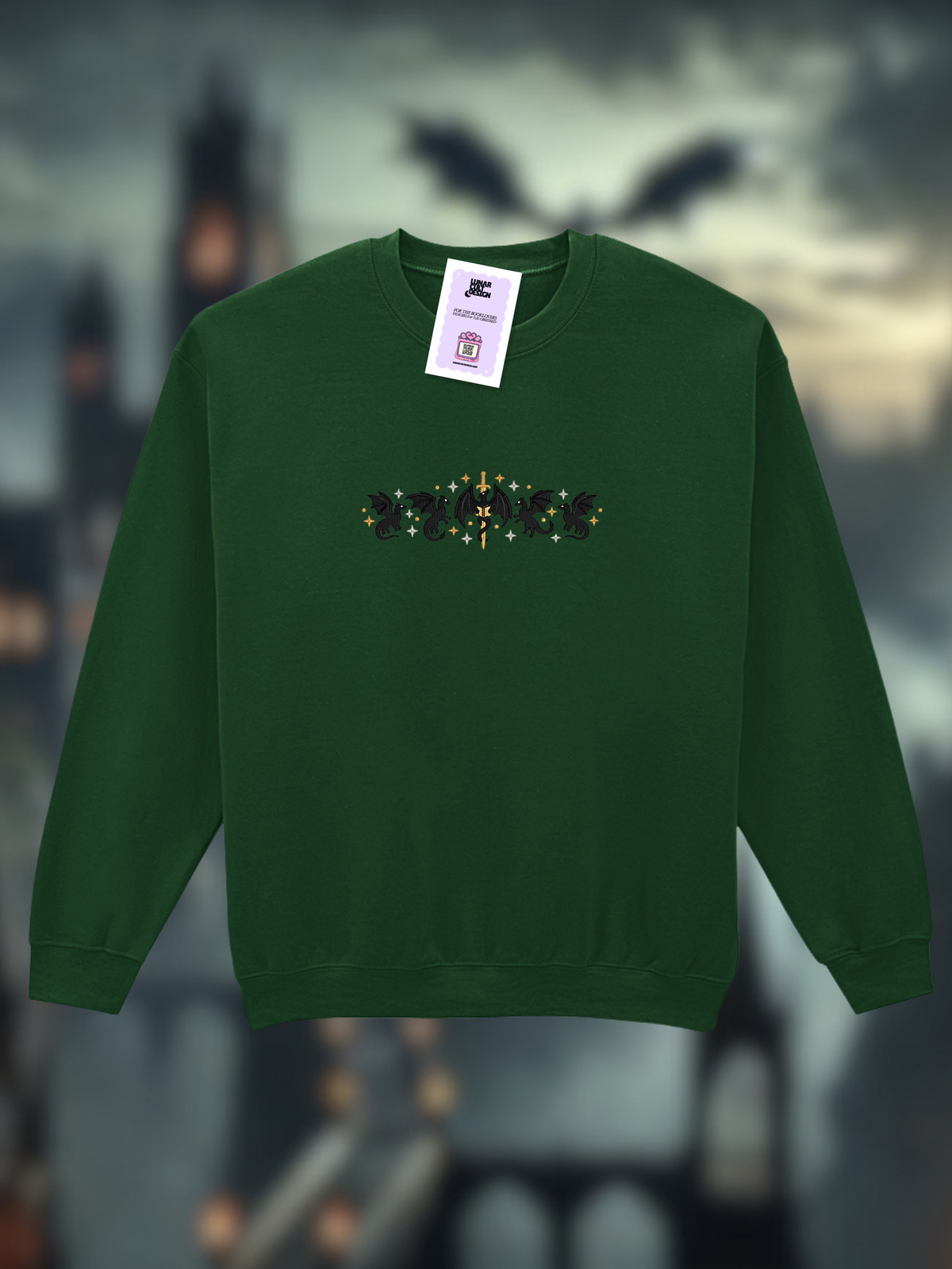 Dragonbound Embroidered Sweatshirt
