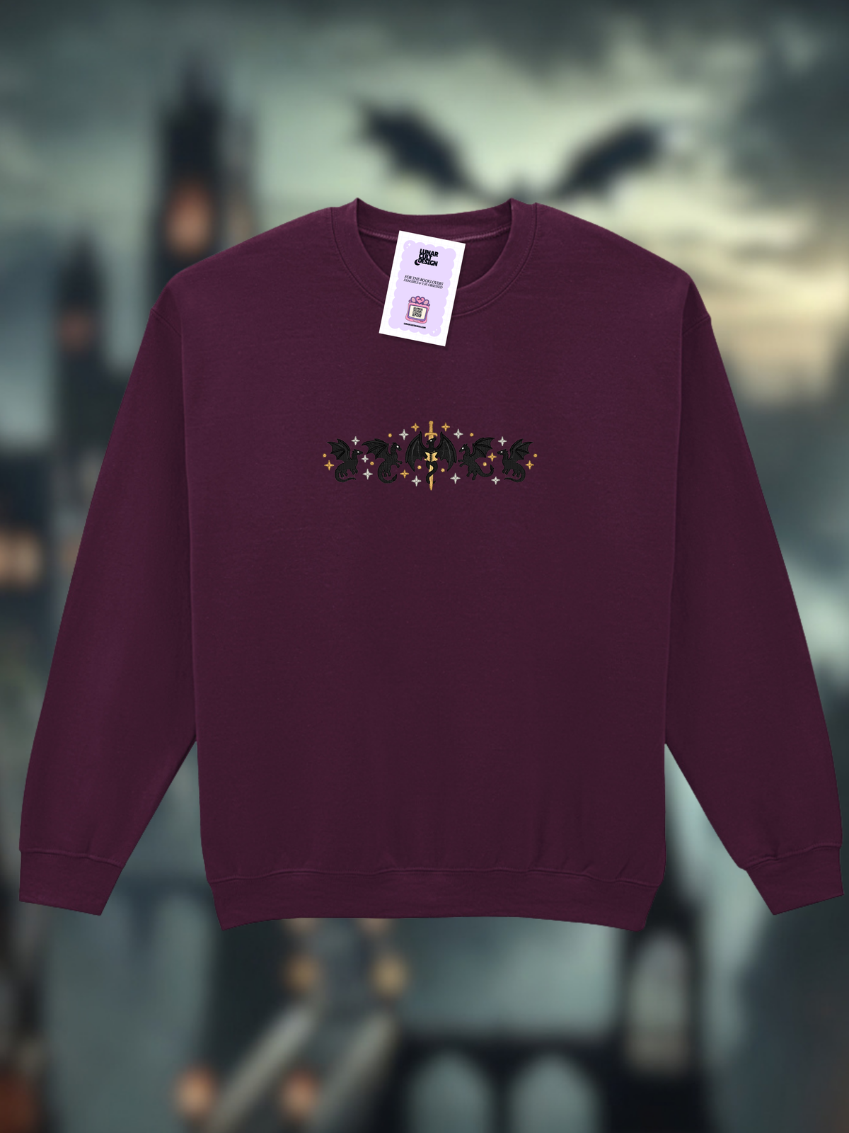 Dragonbound Embroidered Sweatshirt
