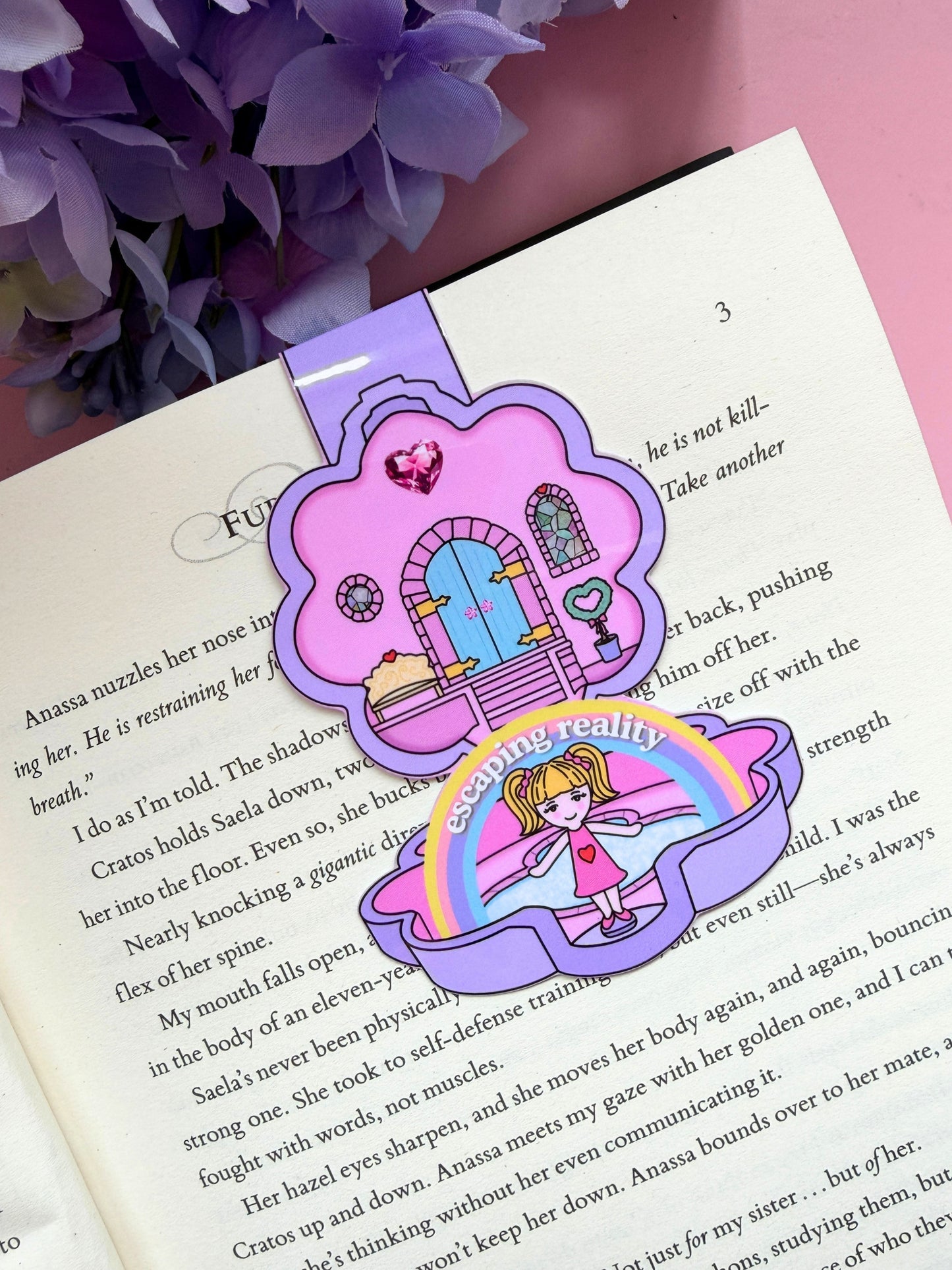Escaping Reality Magnetic Bookmark