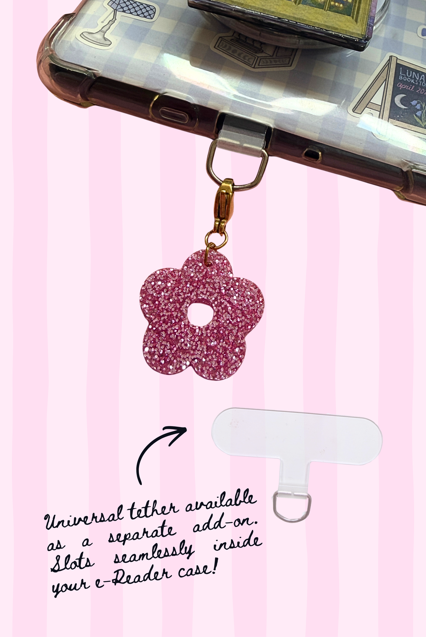 e-Reader Charms - Flowers