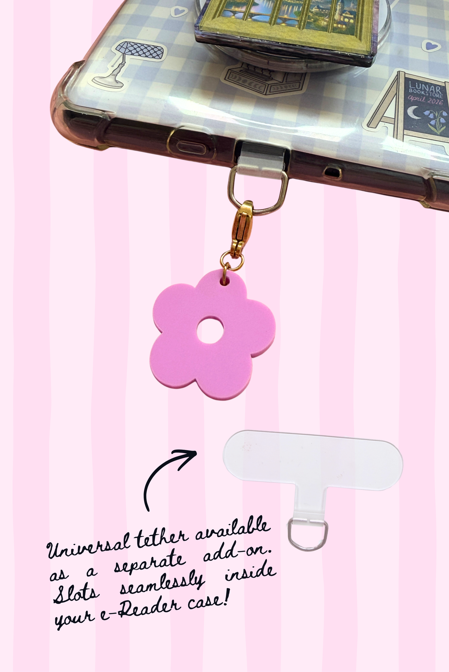 e-Reader Charms - Flowers