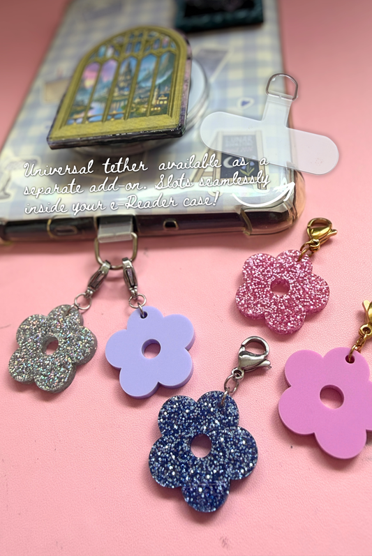 e-Reader Charms - Flowers