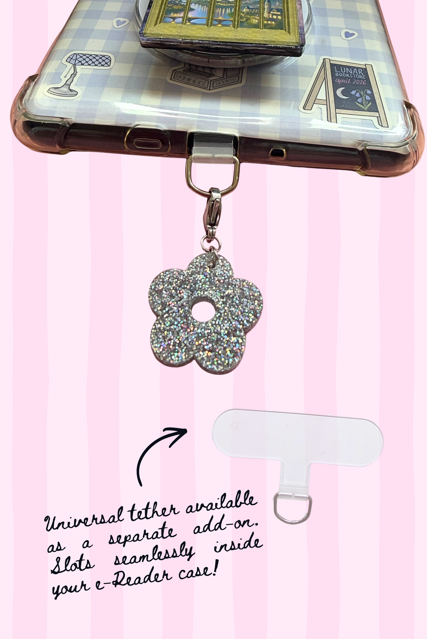 e-Reader Charms - Flowers