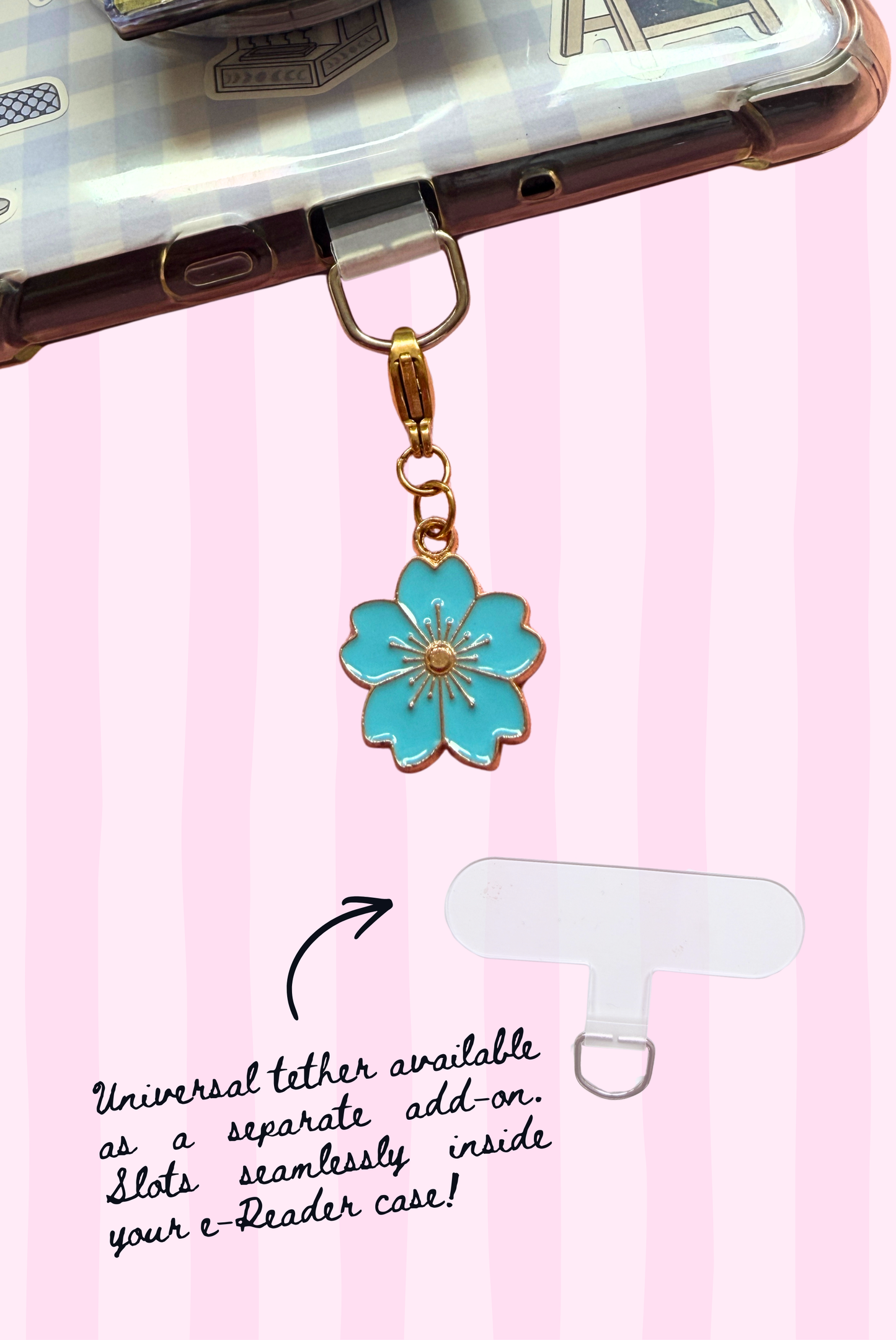 e-Reader Charms - Flowers