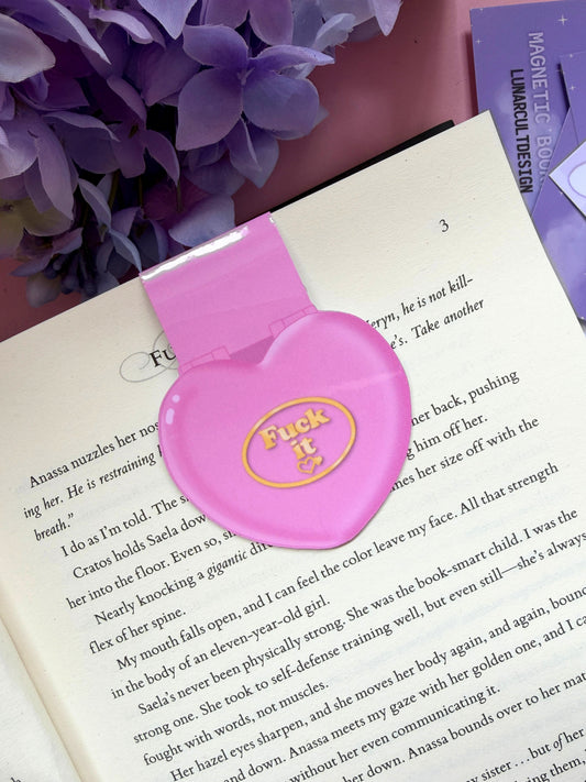 Fuck It Magnetic Bookmark