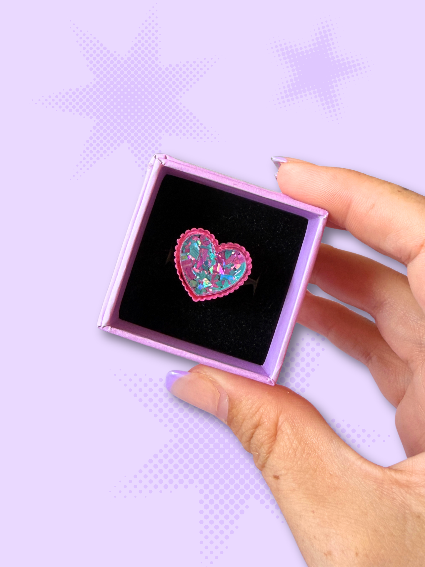 Funfetti Festival Adjustable Ring