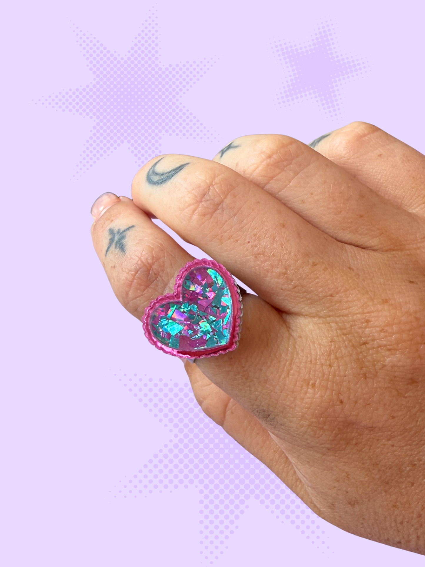Funfetti Festival Adjustable Ring