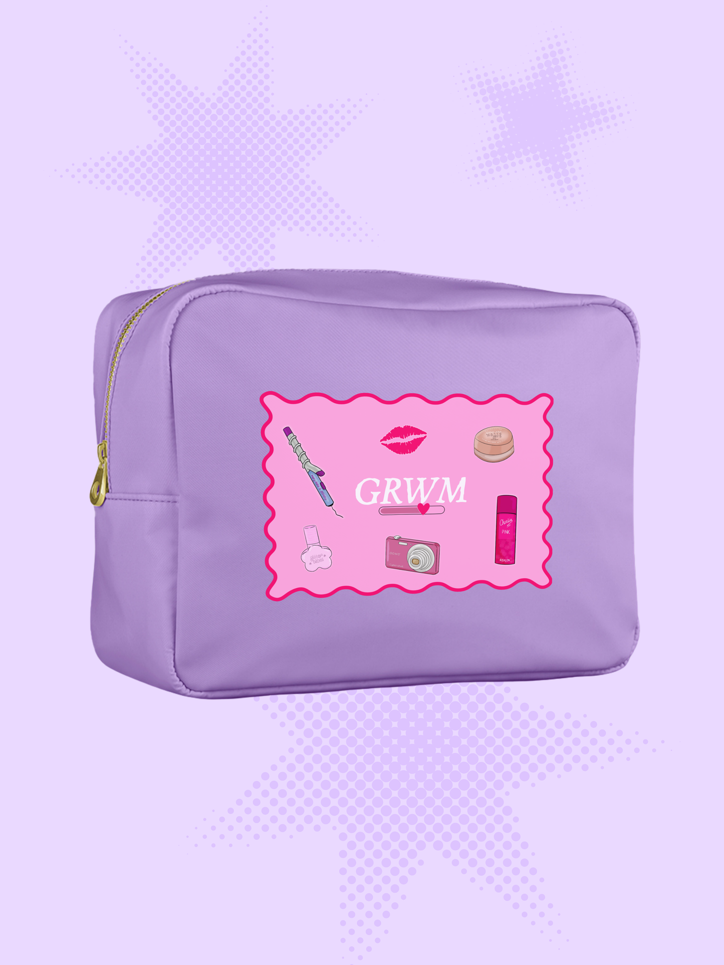 GRWM Y2K Makeup Bag