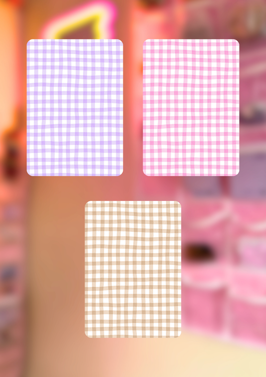 Gingham e-Reader Insert