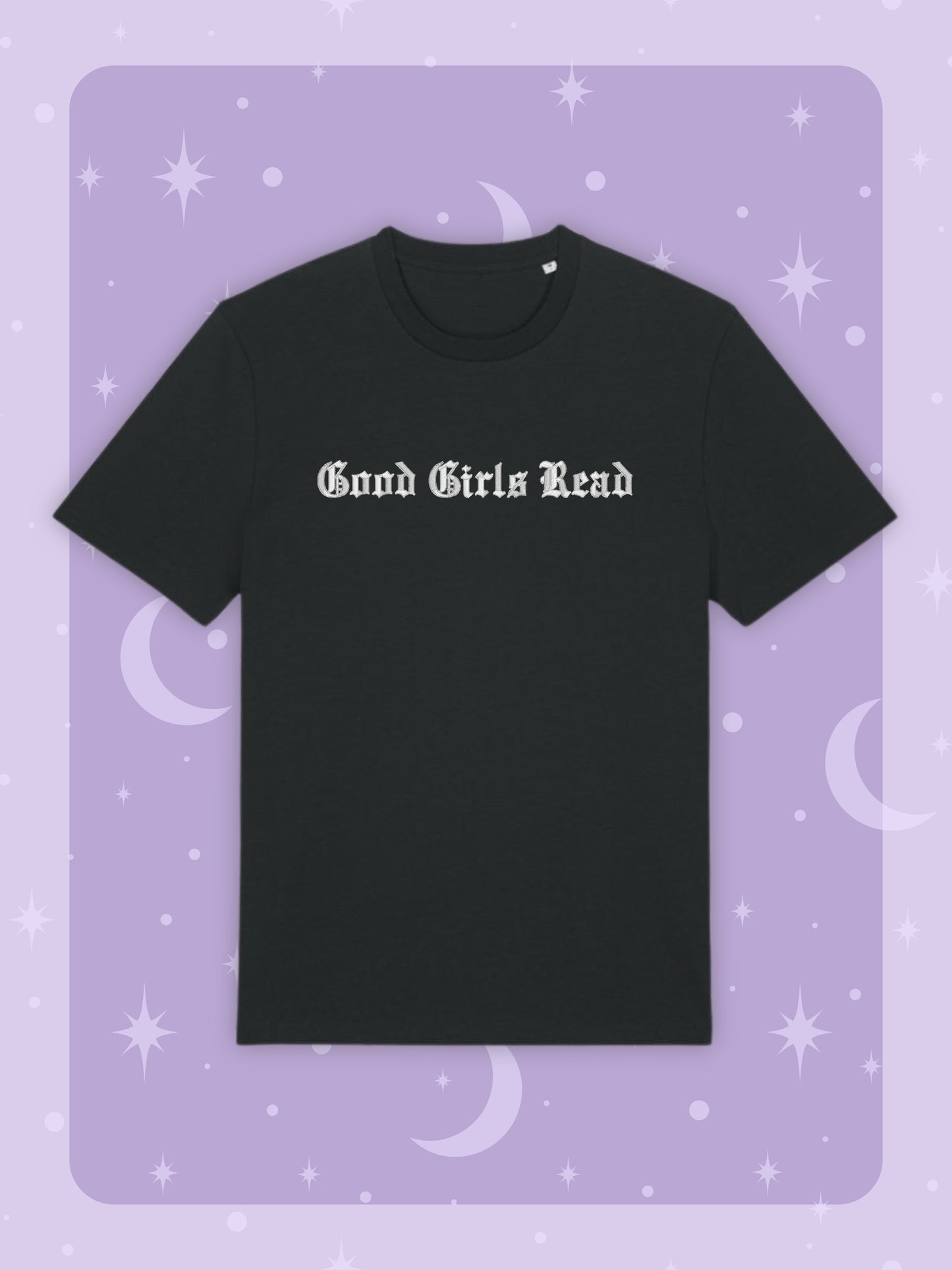 Good Girls Read Embroidered T-shirt