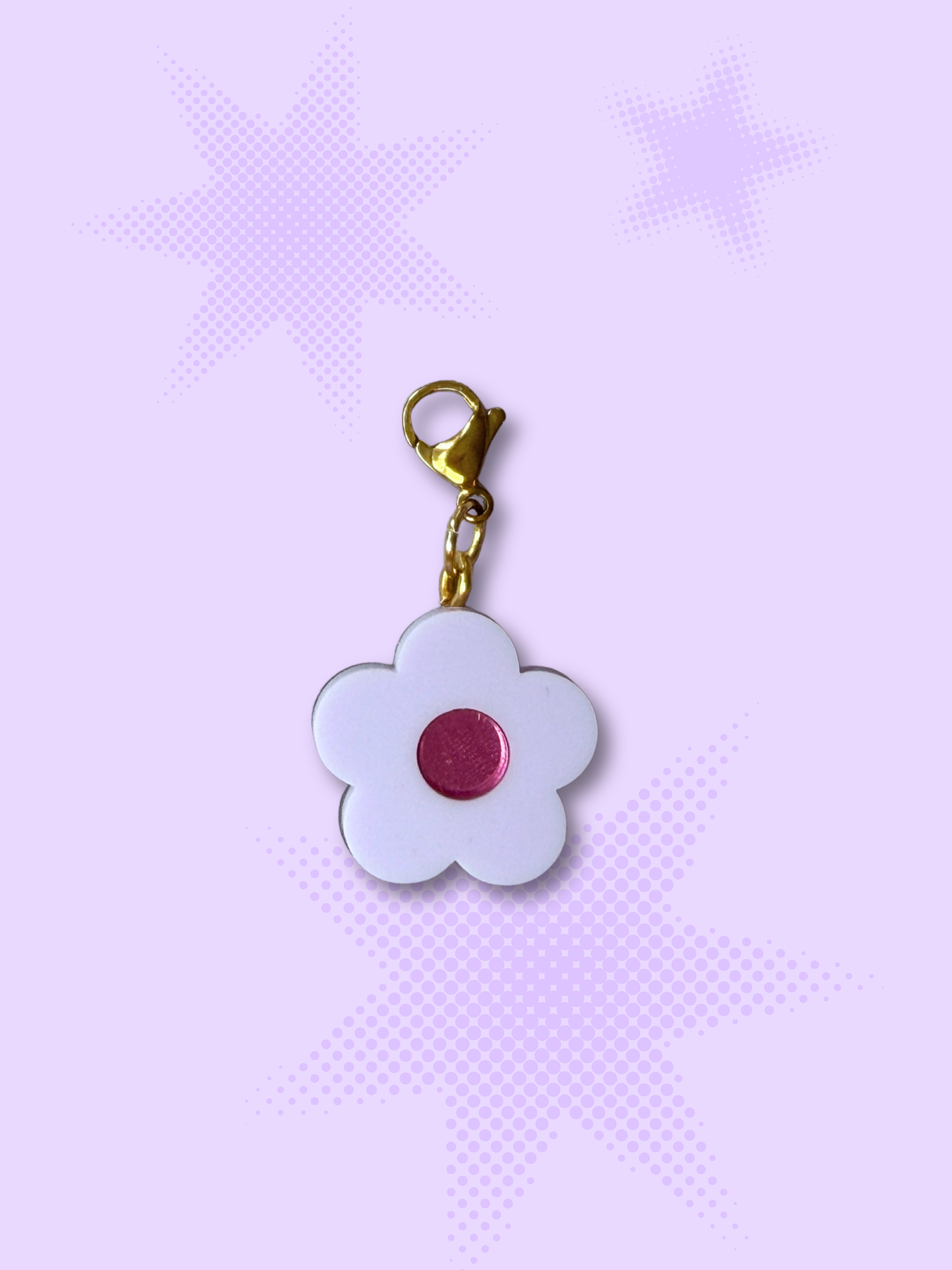 Groovy Daisy Charm