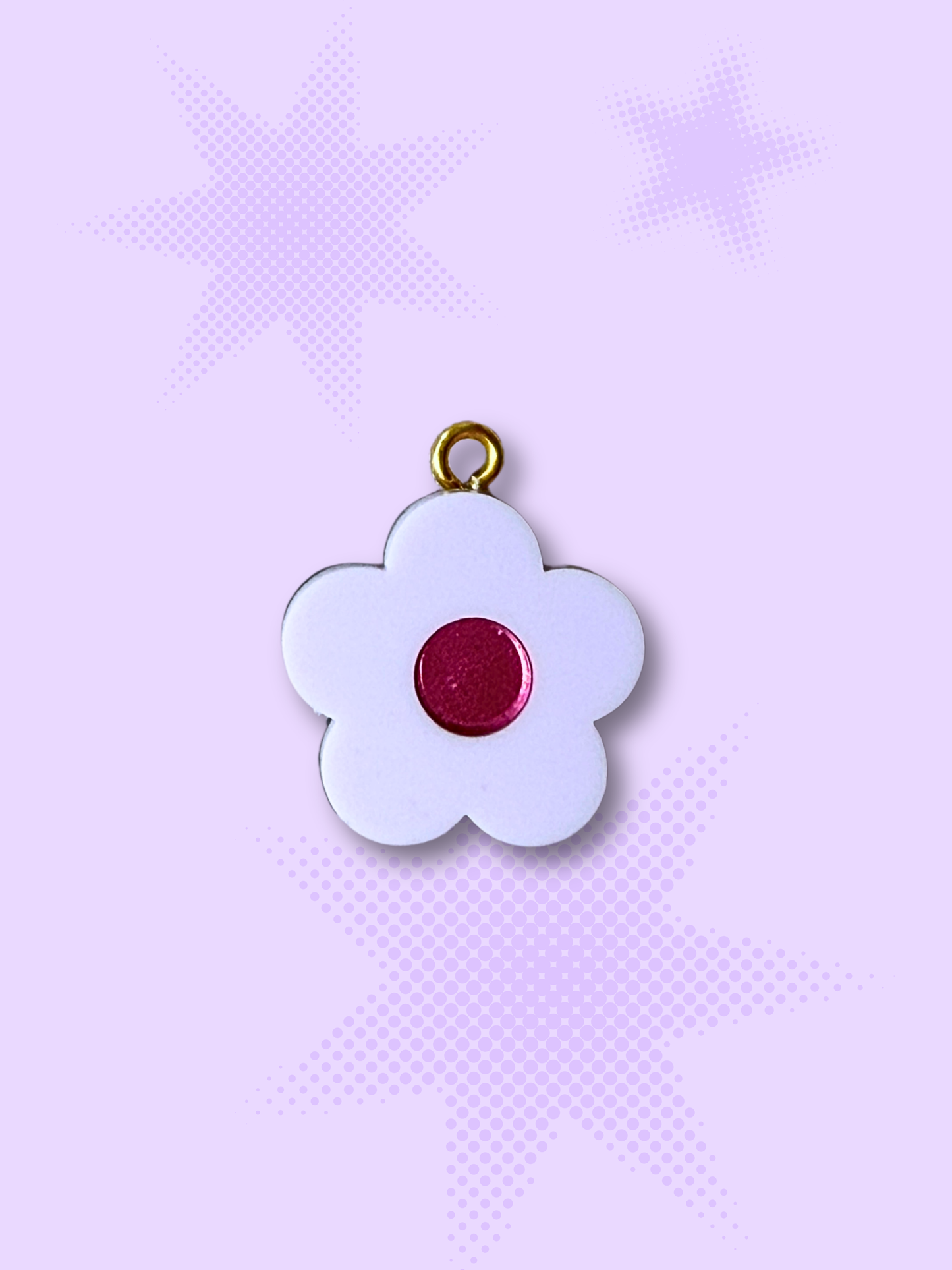 Groovy Daisy Charm