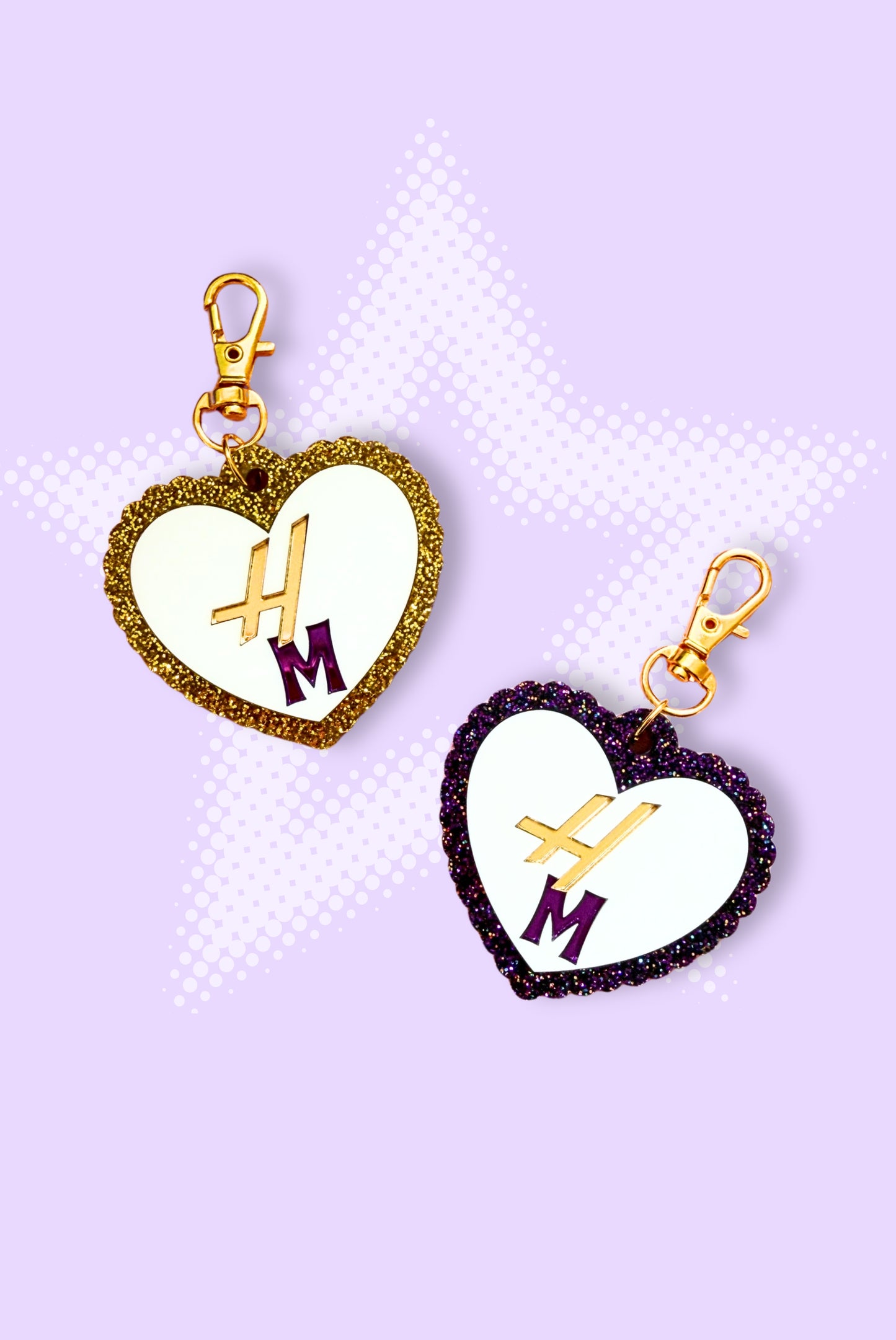 HM Sparkly Keyring / Bag Charm