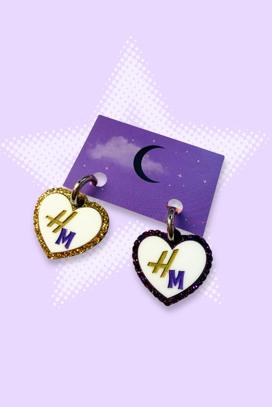 HM Sparkly Hoop Earrings