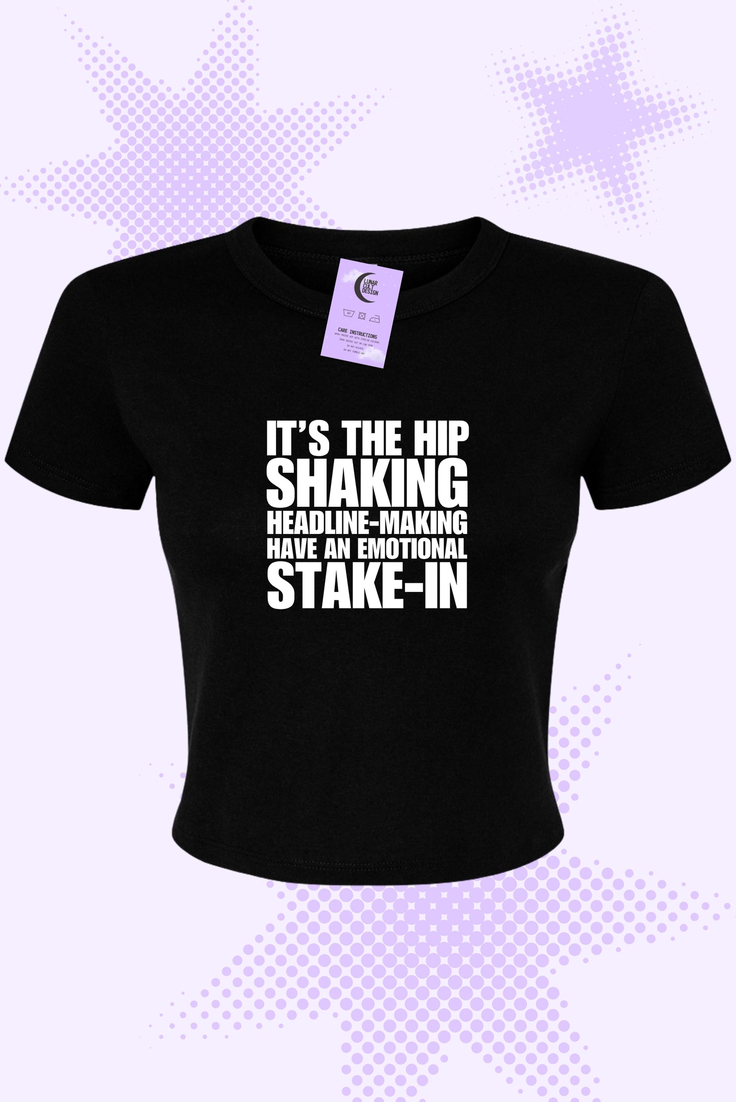 Hip Shaking Headline Making Baby Tee