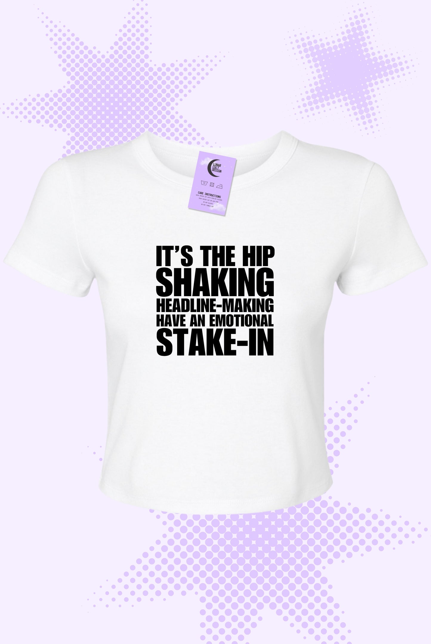 Hip Shaking Headline Making Baby Tee