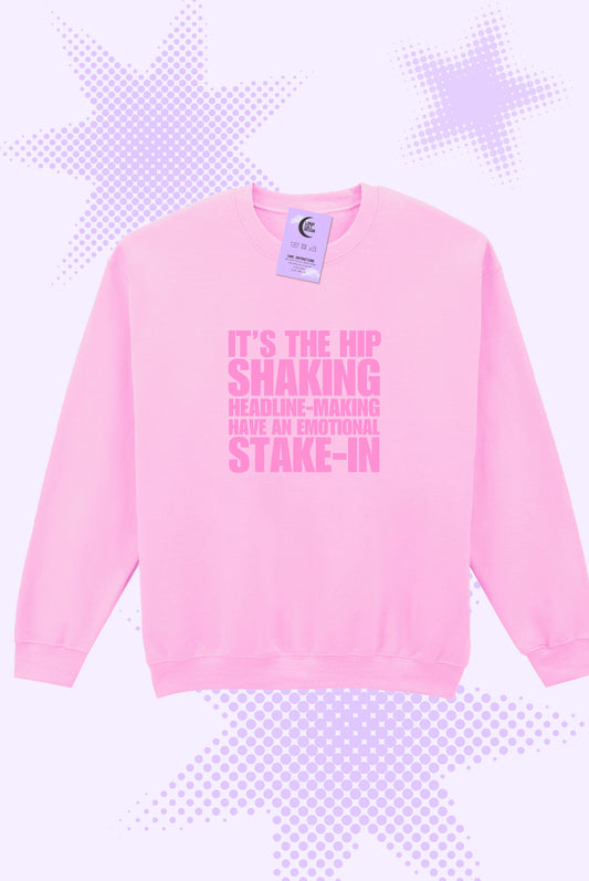 Hip Shaking Headline Making Sweatshirt