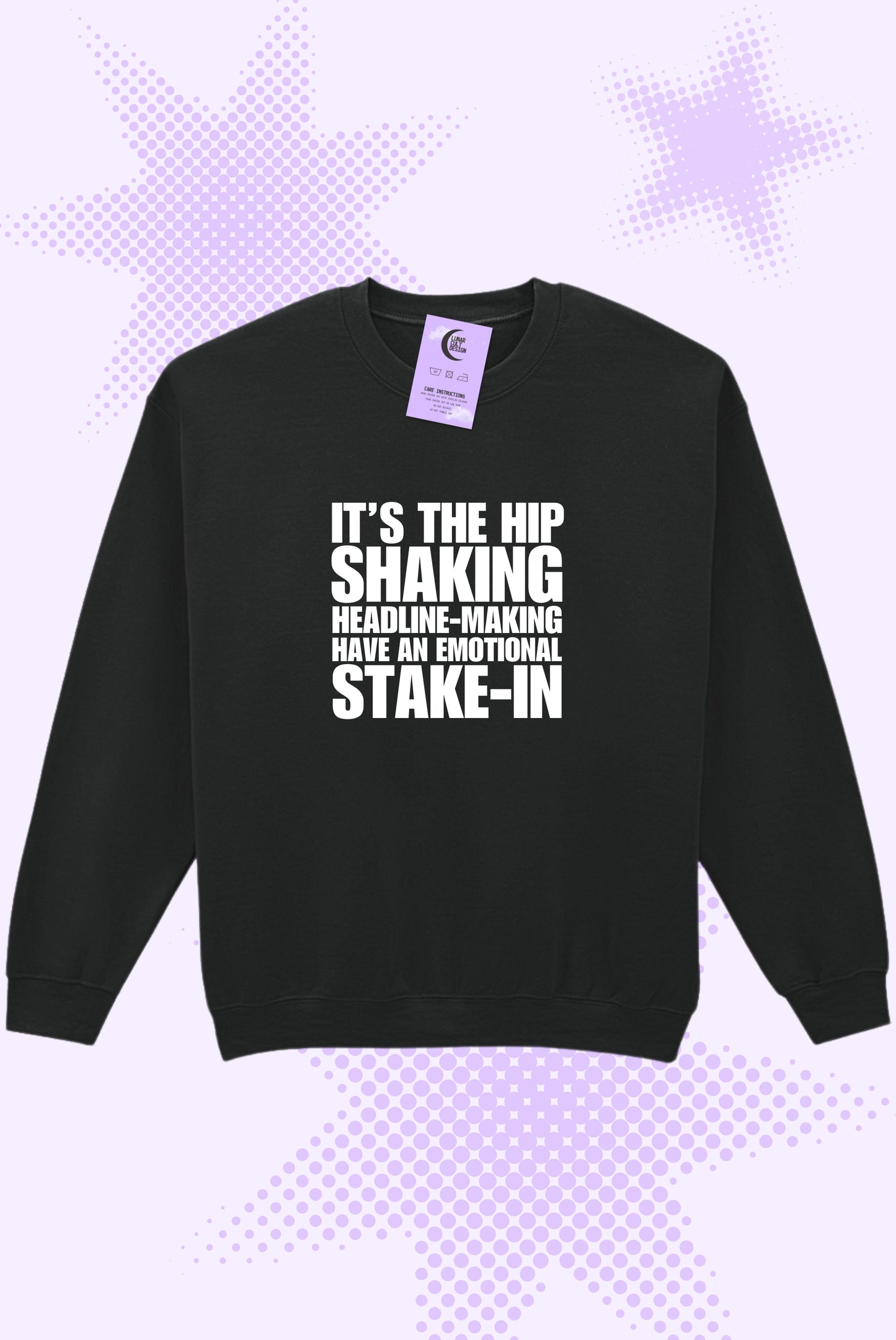 Hip Shaking Headline Making Sweatshirt