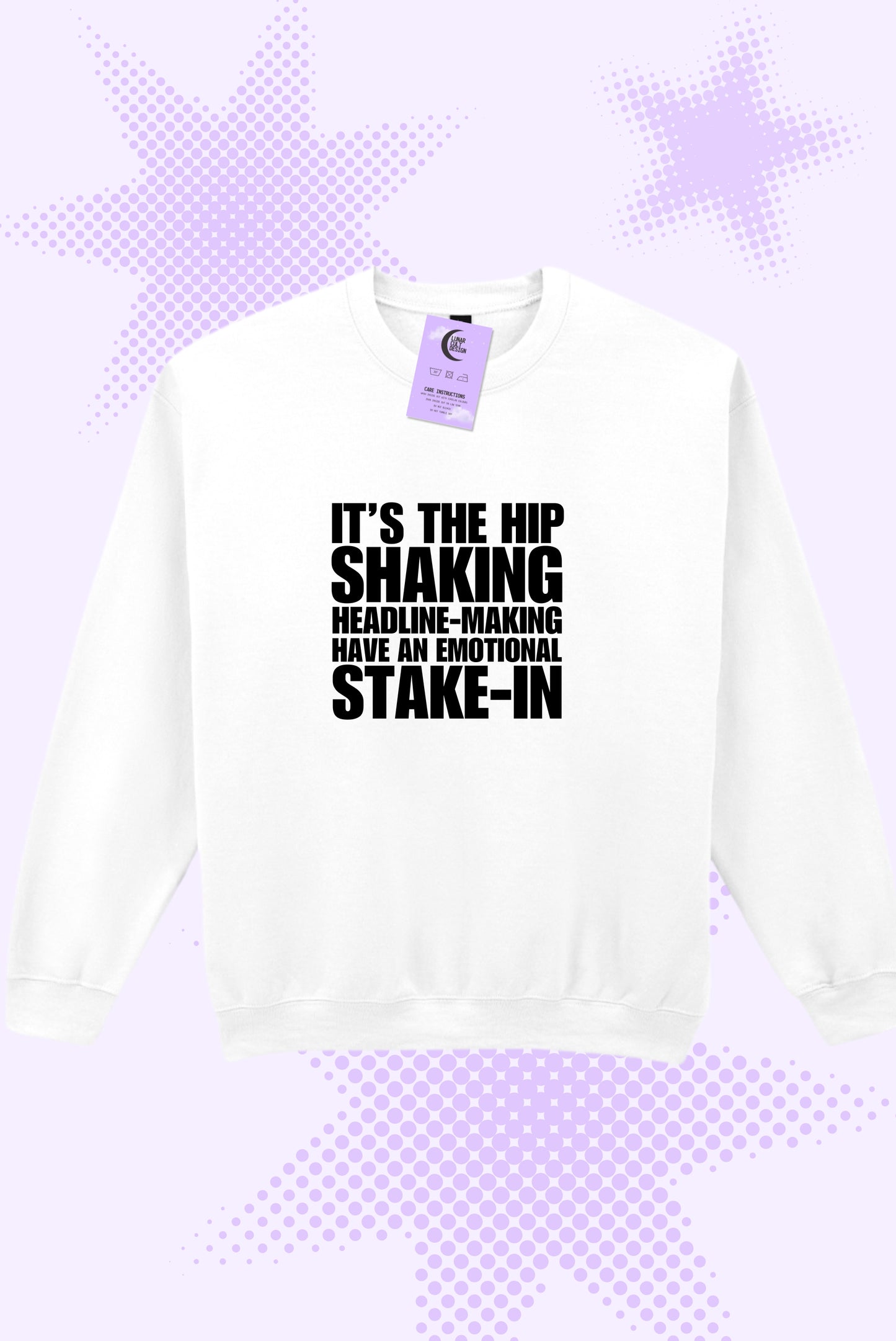 Hip Shaking Headline Making Sweatshirt