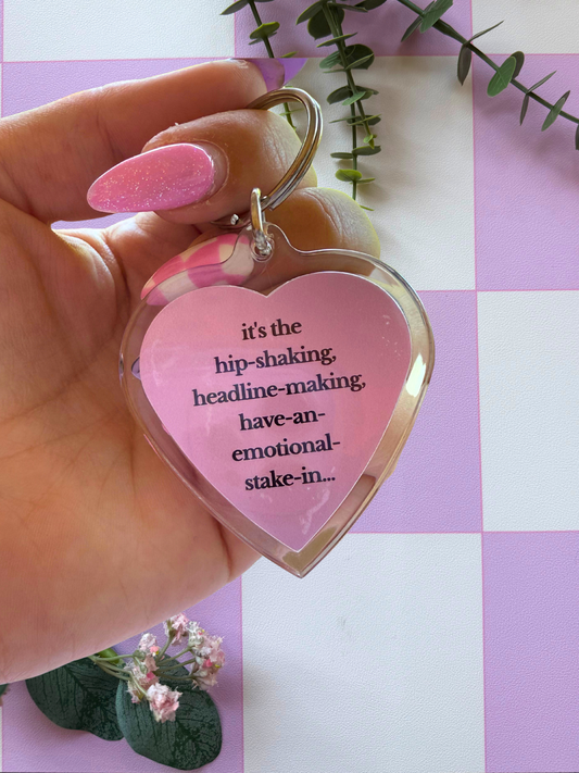 [LAST CHANCE] Hip Shaking Headline Making Keyring