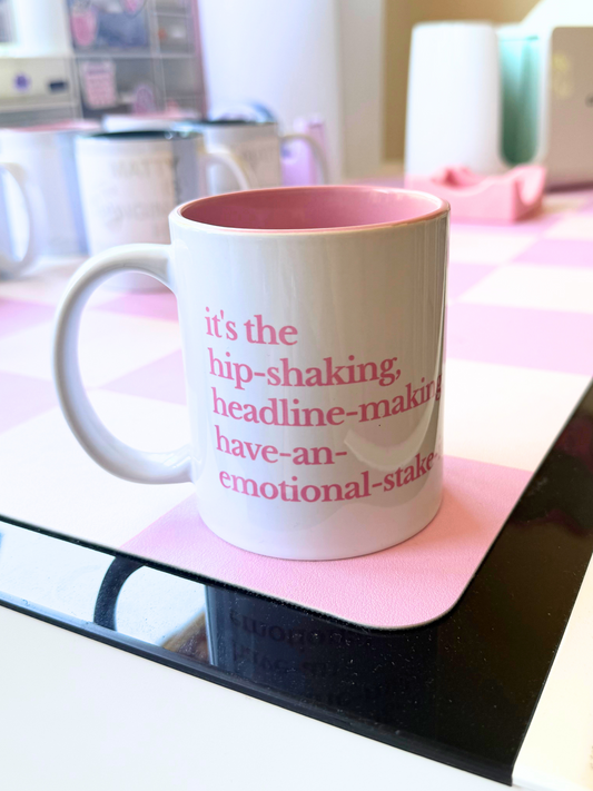Hip Shaking Headline Making Ceramic Mug (B Grade)