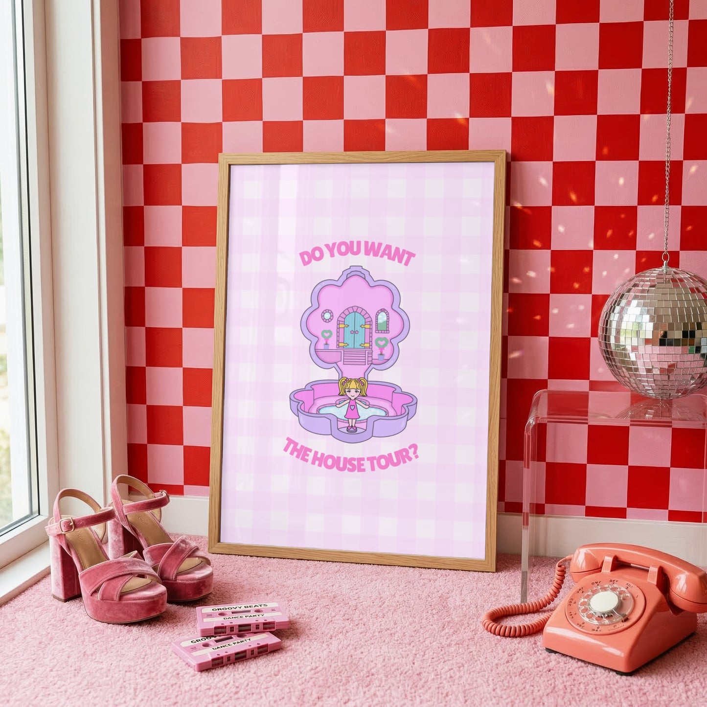 Do You Want The House Tour Wall Art Print