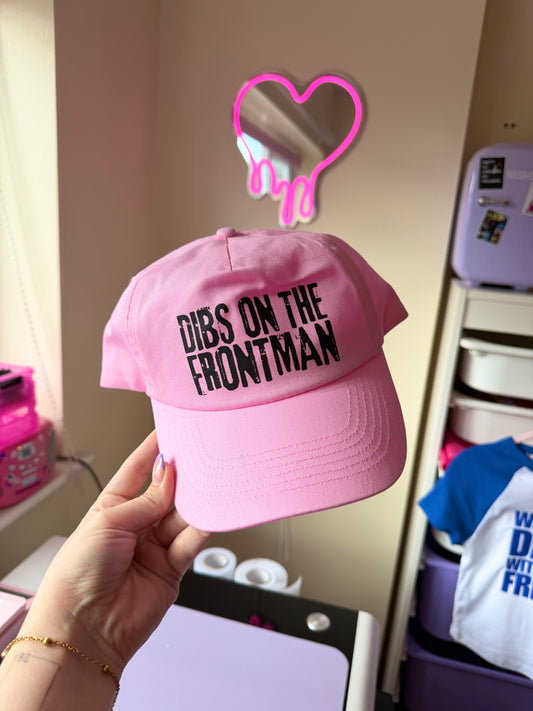 Dibs On The Frontman Cap - Pink