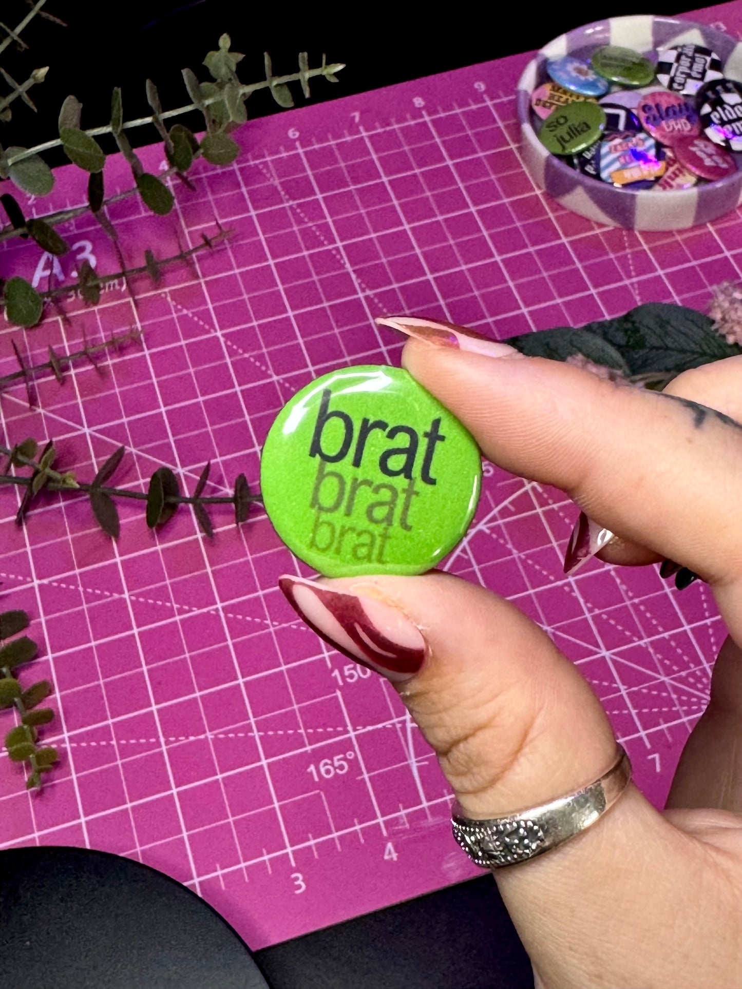 Brat Badge