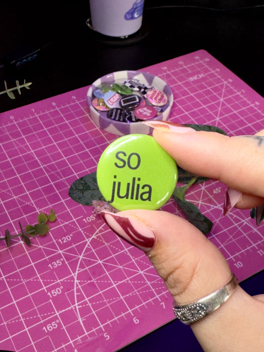 So Julia Badge