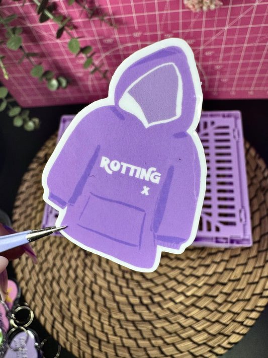 Rotting Oversized Hoodie Sticker