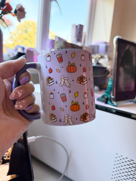 Autumn Girly Ceramic Mug (B Grade)