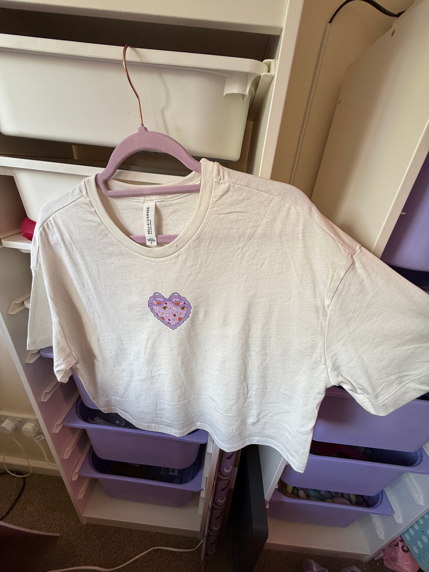 Autumn Girly Cropped T-Shirt - Size M