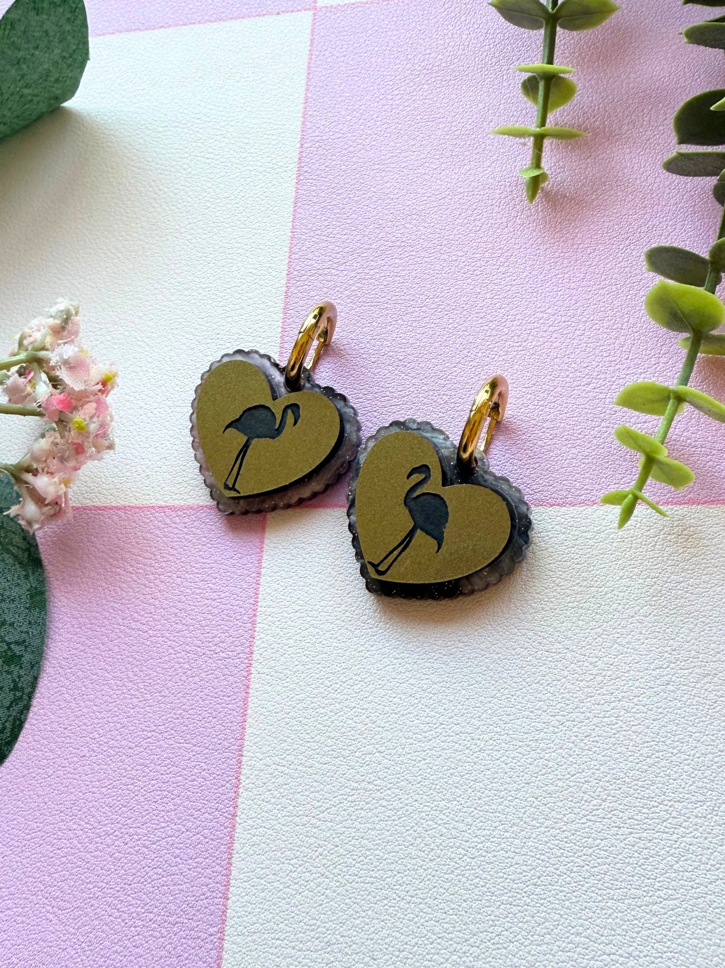Flamingo Earrings