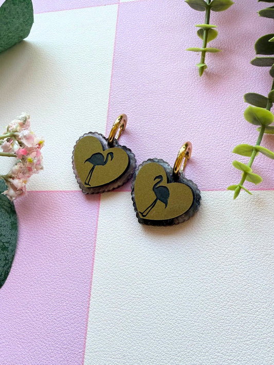 Flamingo Earrings
