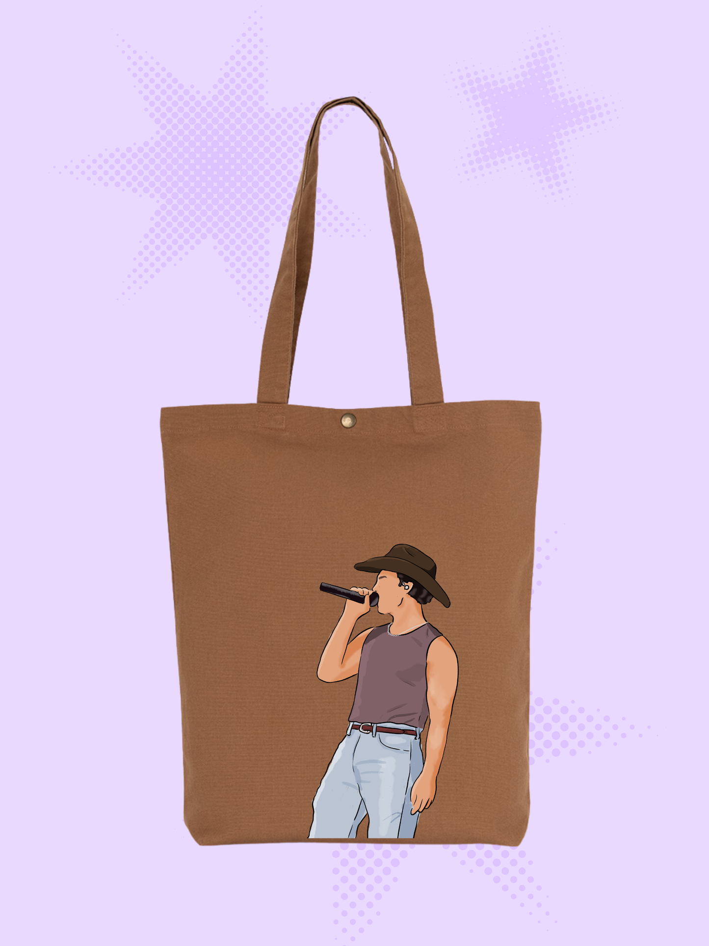 Joe Cowboy Tote Bag