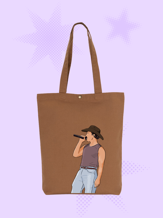 Joe Cowboy Tote Bag