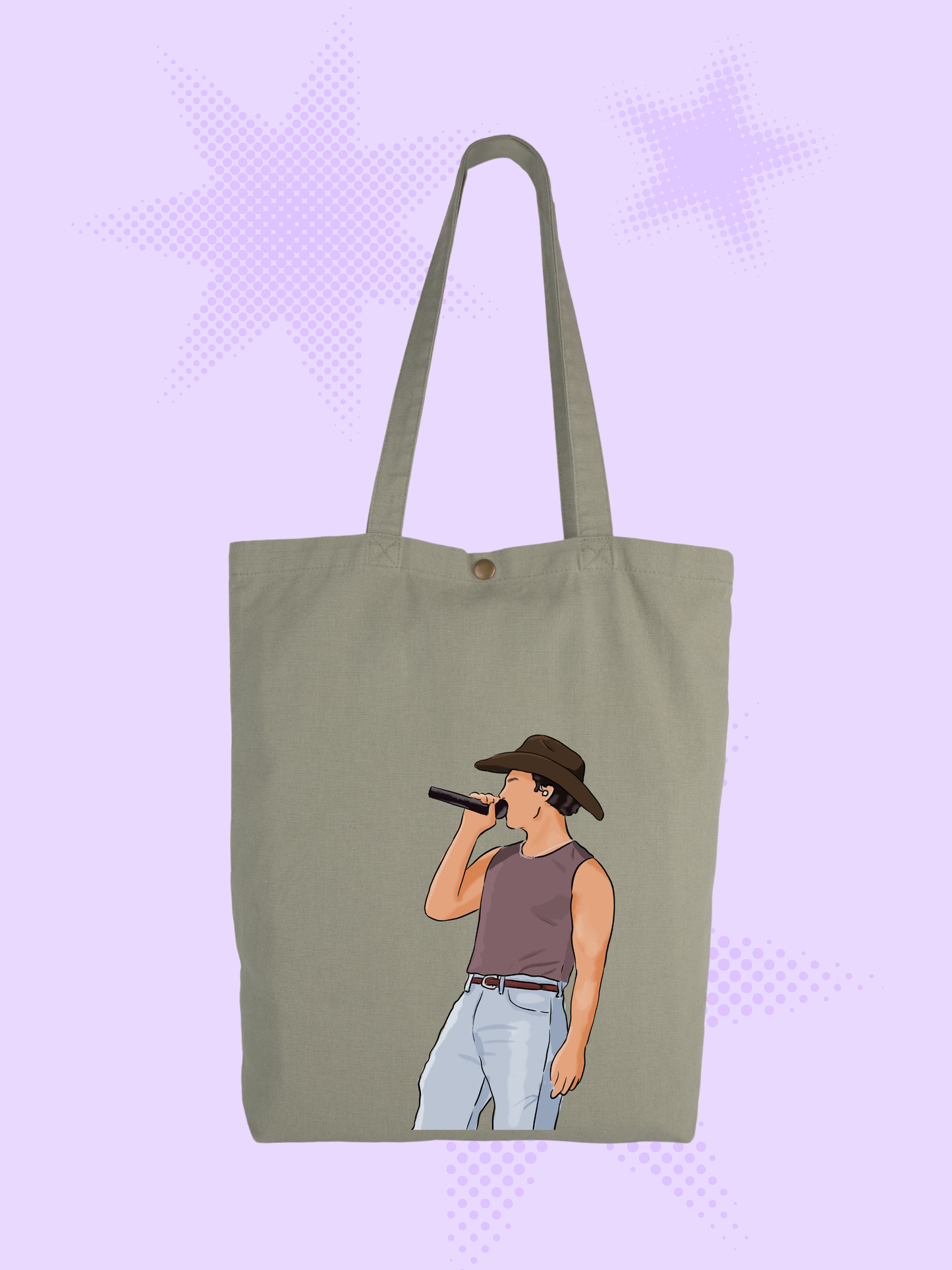 Joe Cowboy Tote Bag