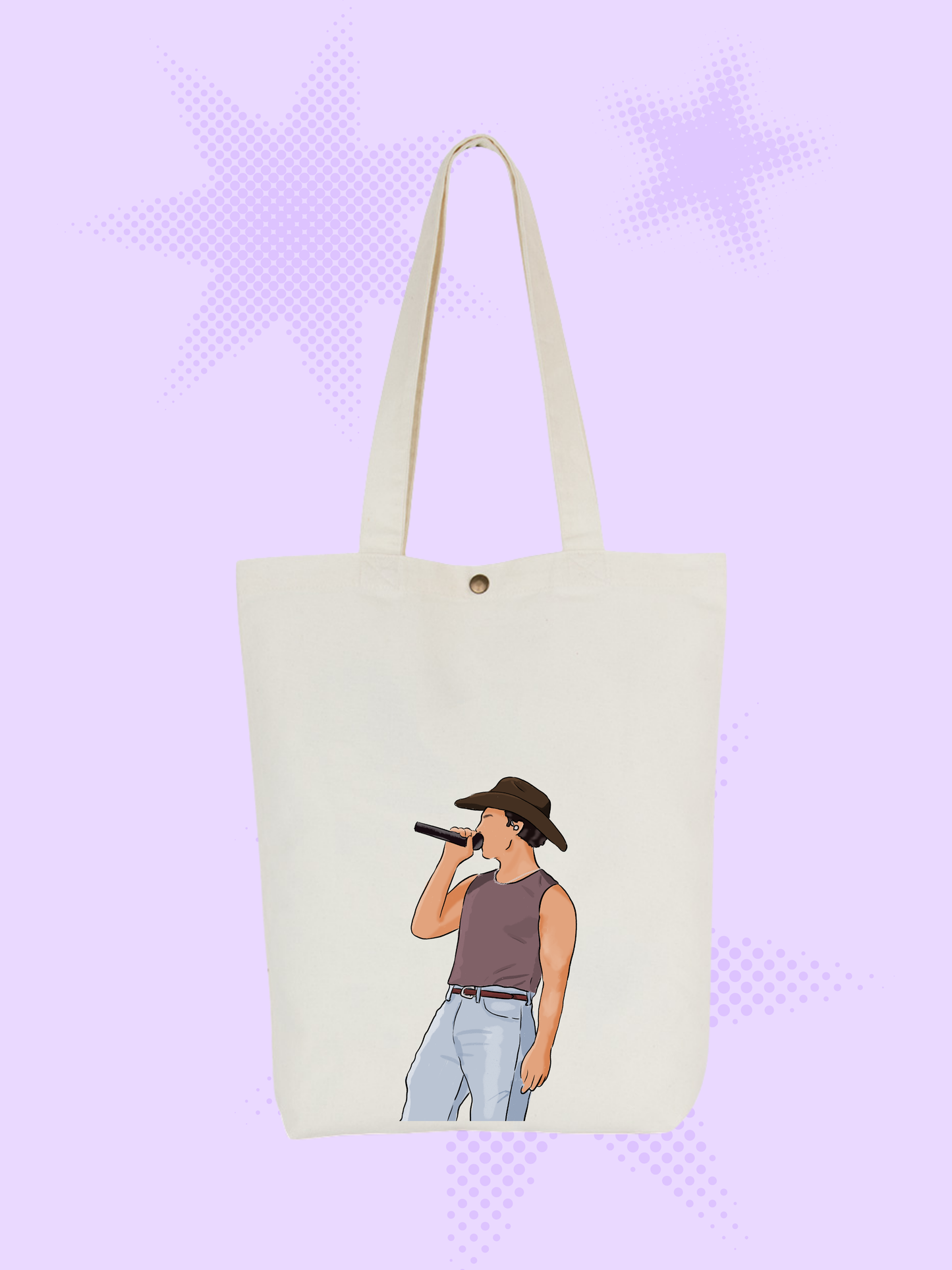 Joe Cowboy Tote Bag