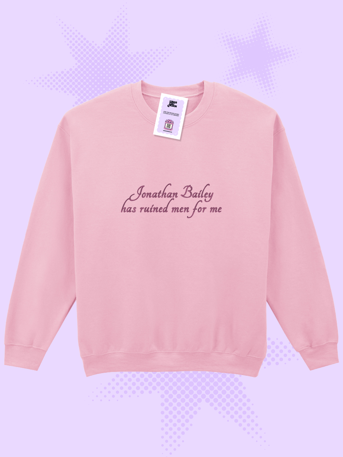 Jonathan Bailey Has Ruined Men For Me Embroidered Sweatshirt