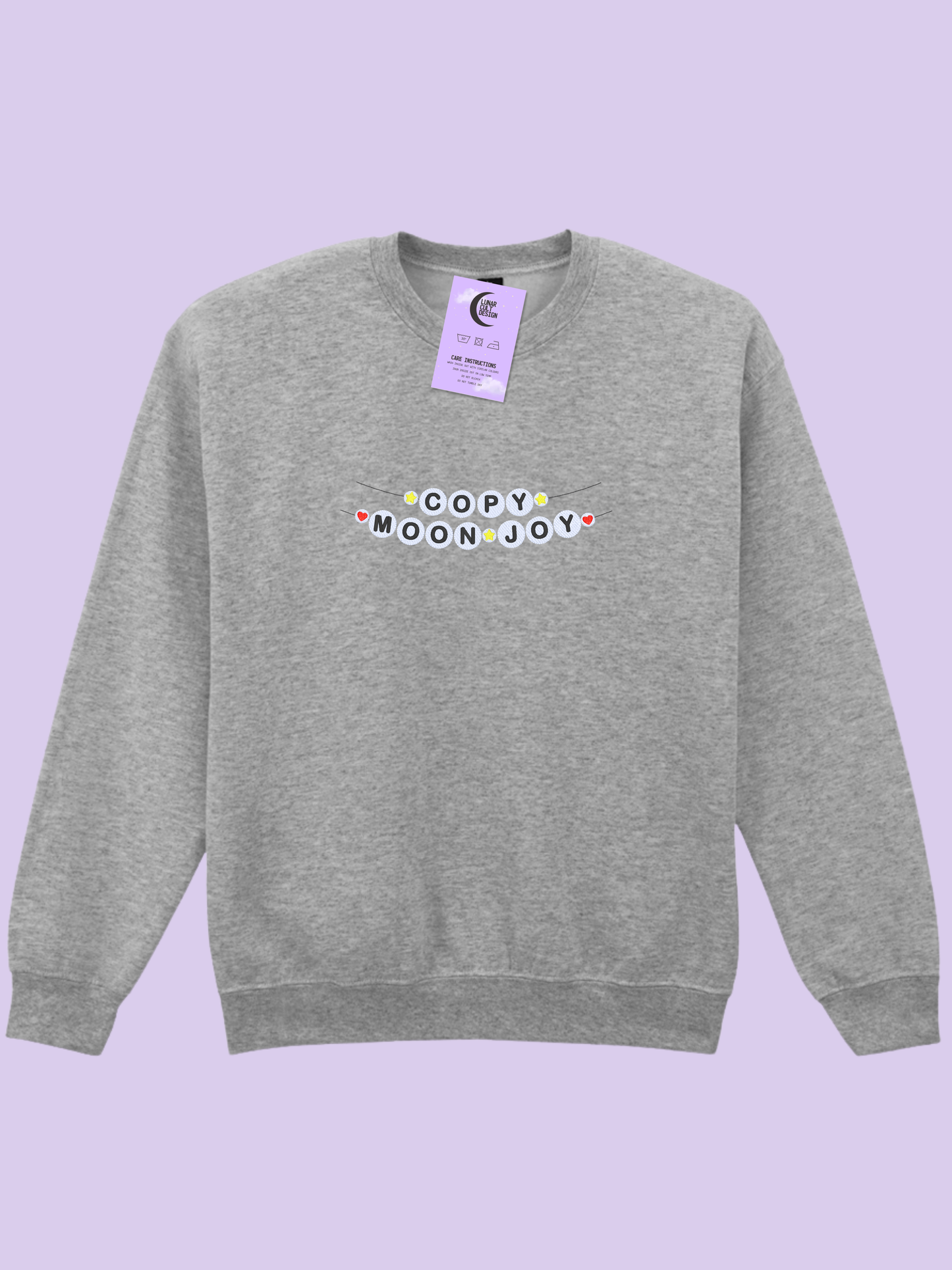 Copy Moon Joy Embroidered Sweatshirt