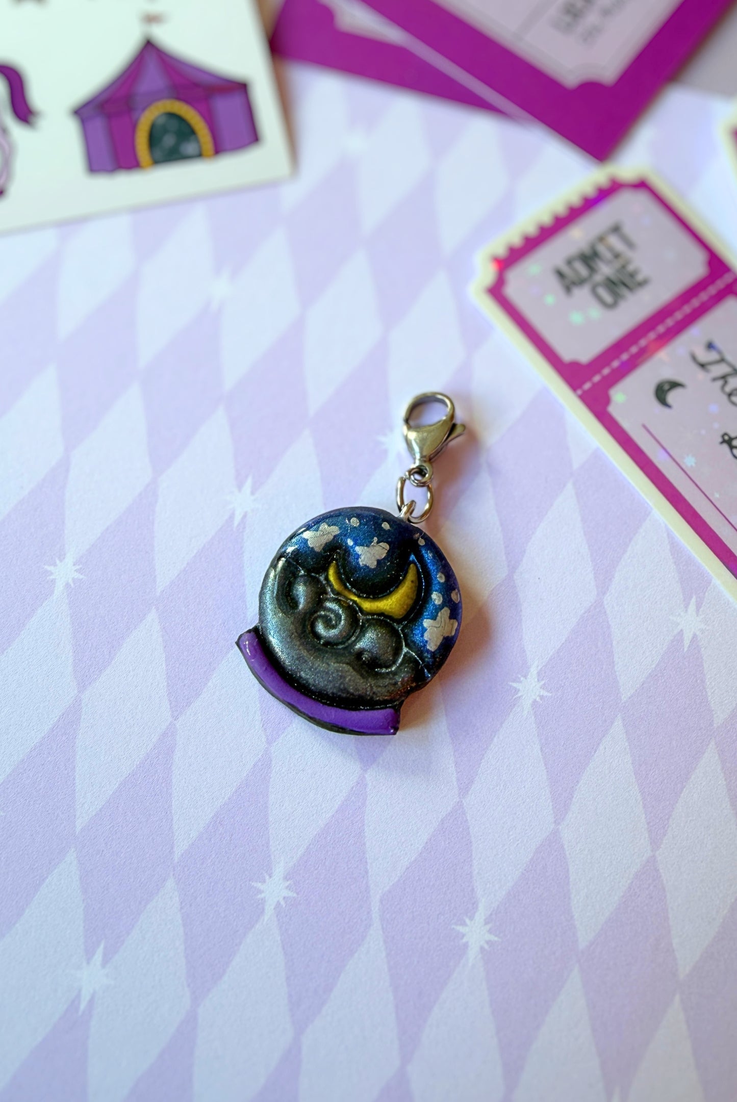 e-Reader Charms - Midnight Carnival