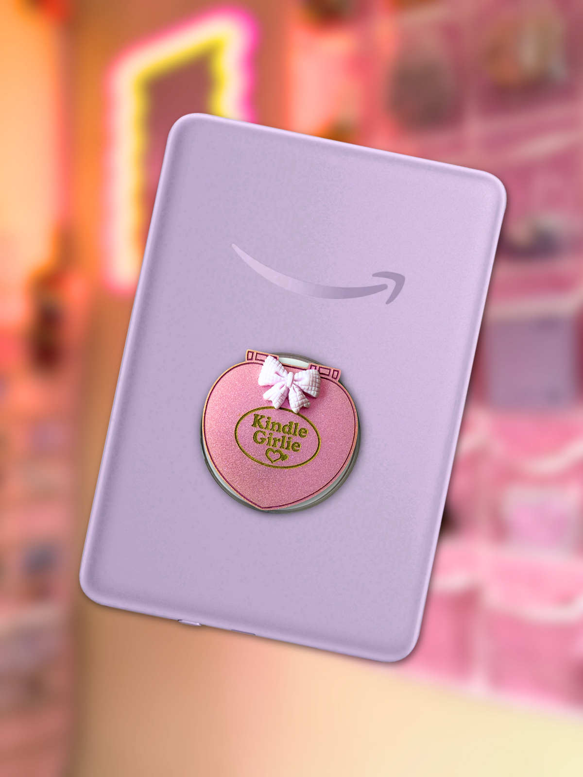 Kindle Girlie [Classic MagSafe e-Reader & Phone Grip]