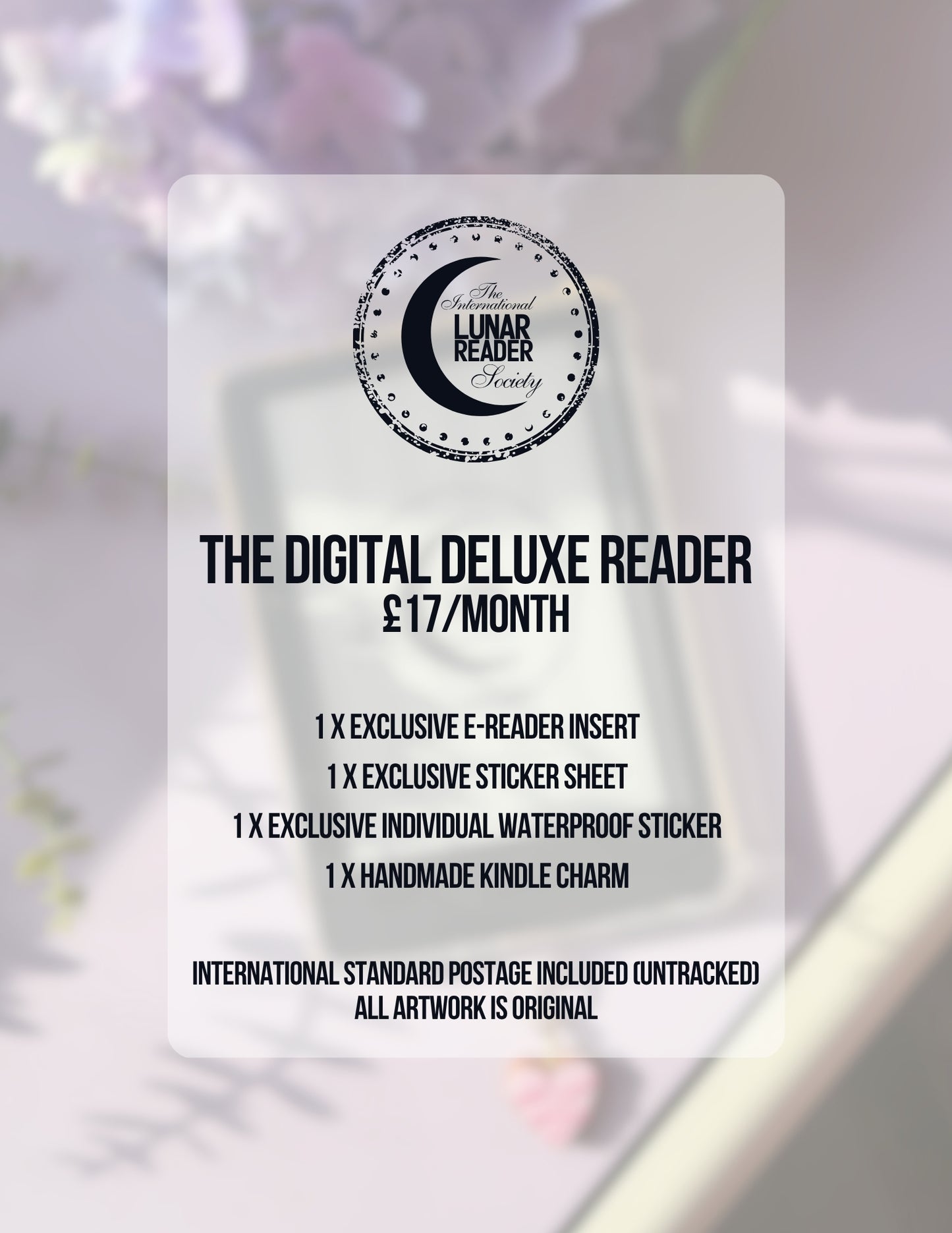 The Lunar Reader Society [Subscription] - INTERNATIONAL