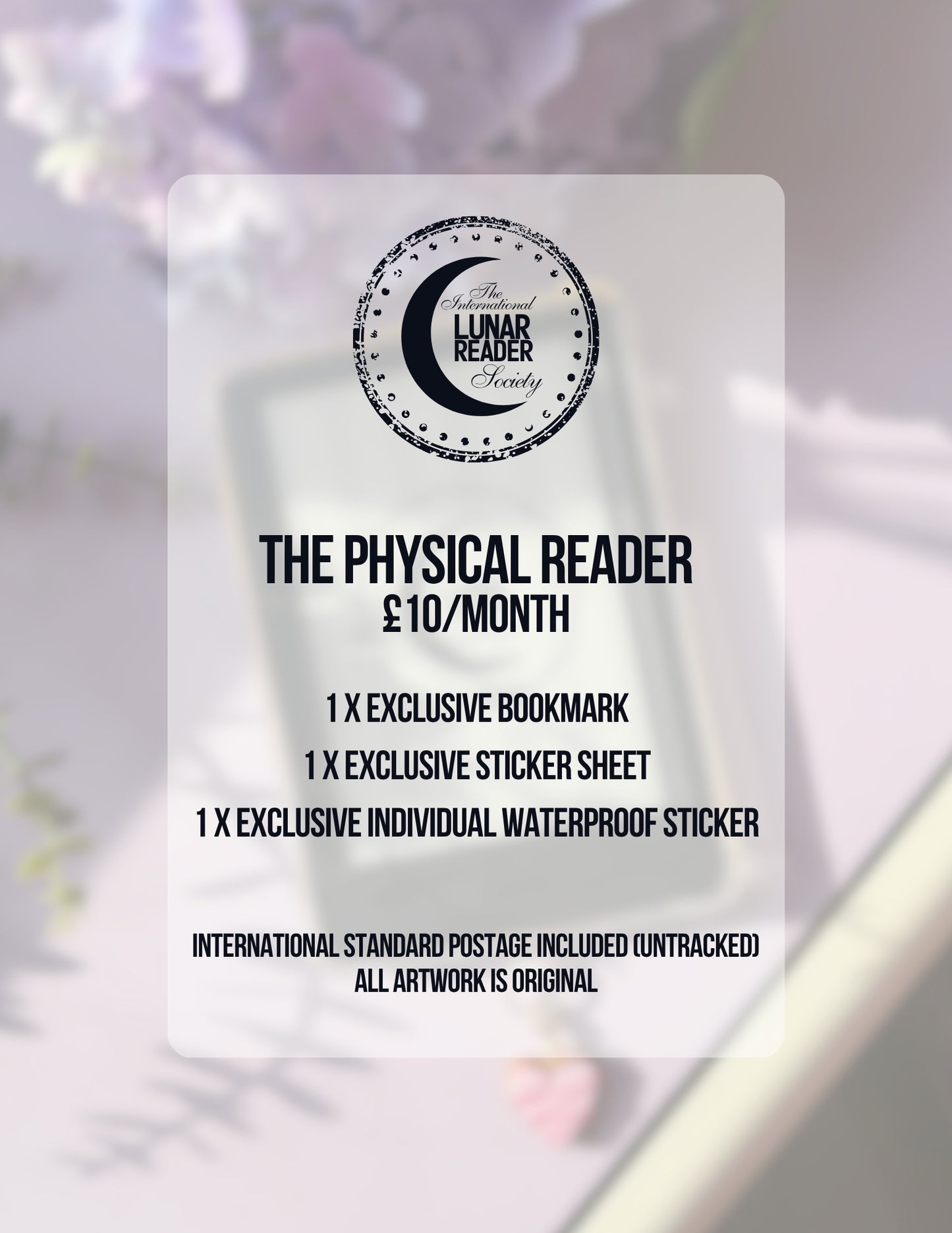 The Lunar Reader Society [Subscription] - INTERNATIONAL